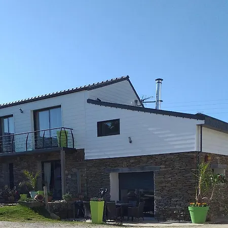 Gite de kernaet avec piscine Plougonvelin Extérieur photo
